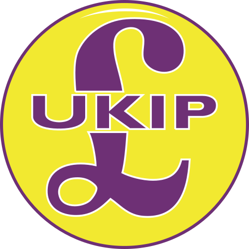 شعار حزب استقلال المملكة المتحدة (UKIP) حتى عام 2022