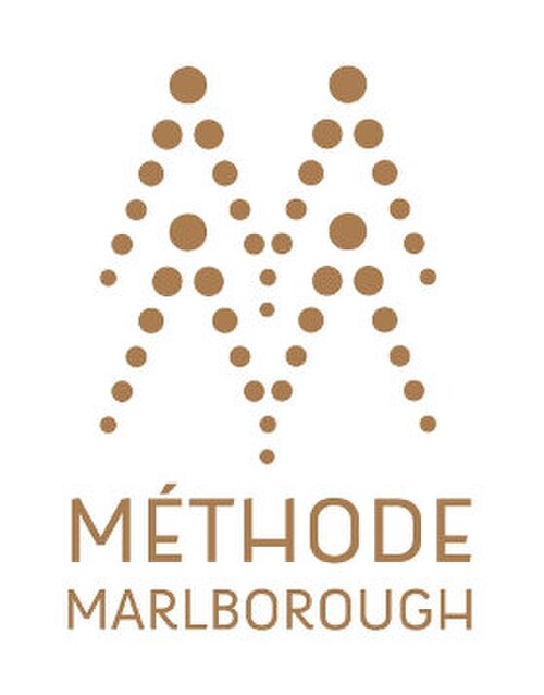 صورة لشعار Méthode Marlborough المستخدم للنبيذ الفوار النيوزيلندي